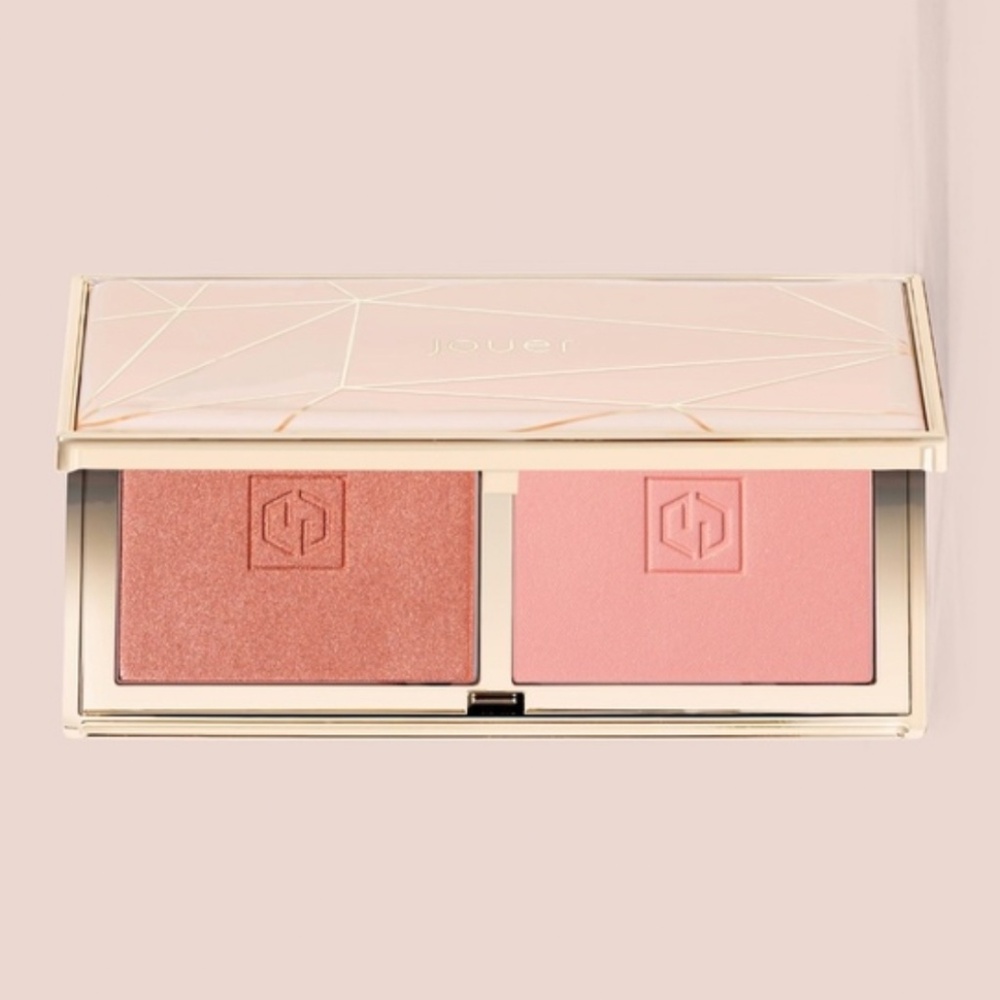 JOUER Blush Bouquet Dual Blush Palette ~ Rose Gold